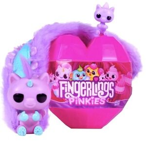 Fingerlings PINKIES Surprise Collectible Pet Plus Bonus Mini Bestie-Lot of 2-NEW